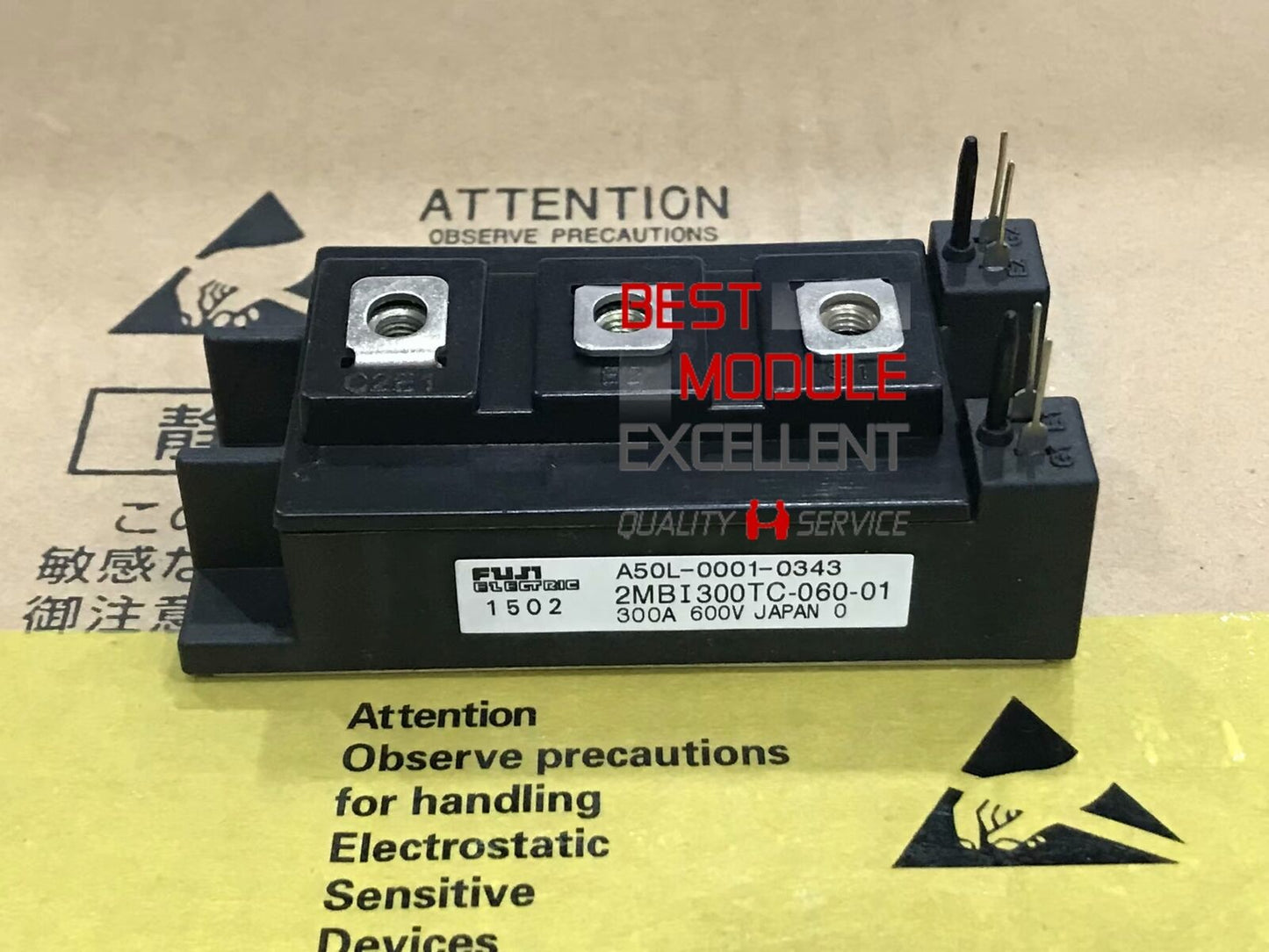 New Fuji 2MBI300TC-060-01 A50L-0001-0343 Power Supply Module – Quality Assurance - FUJI