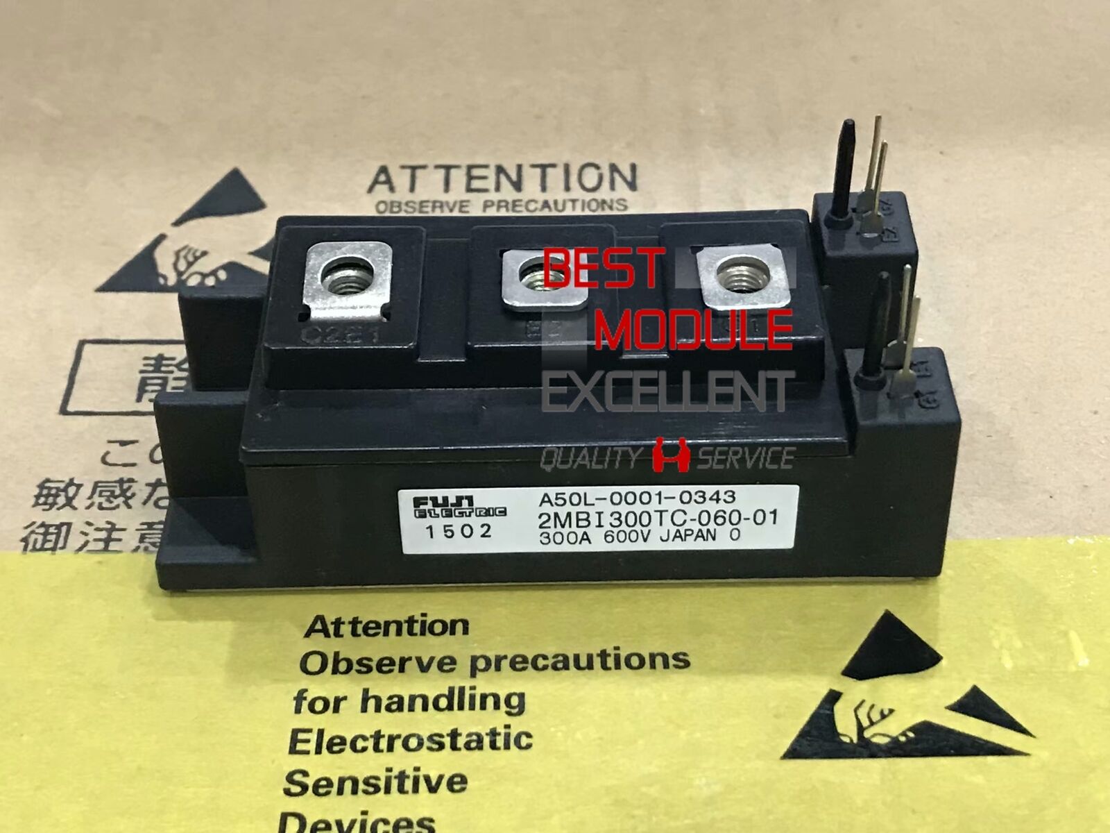 New Fuji 2MBI300TC-060-01 A50L-0001-0343 Power Supply Module – Quality Assurance - FUJI