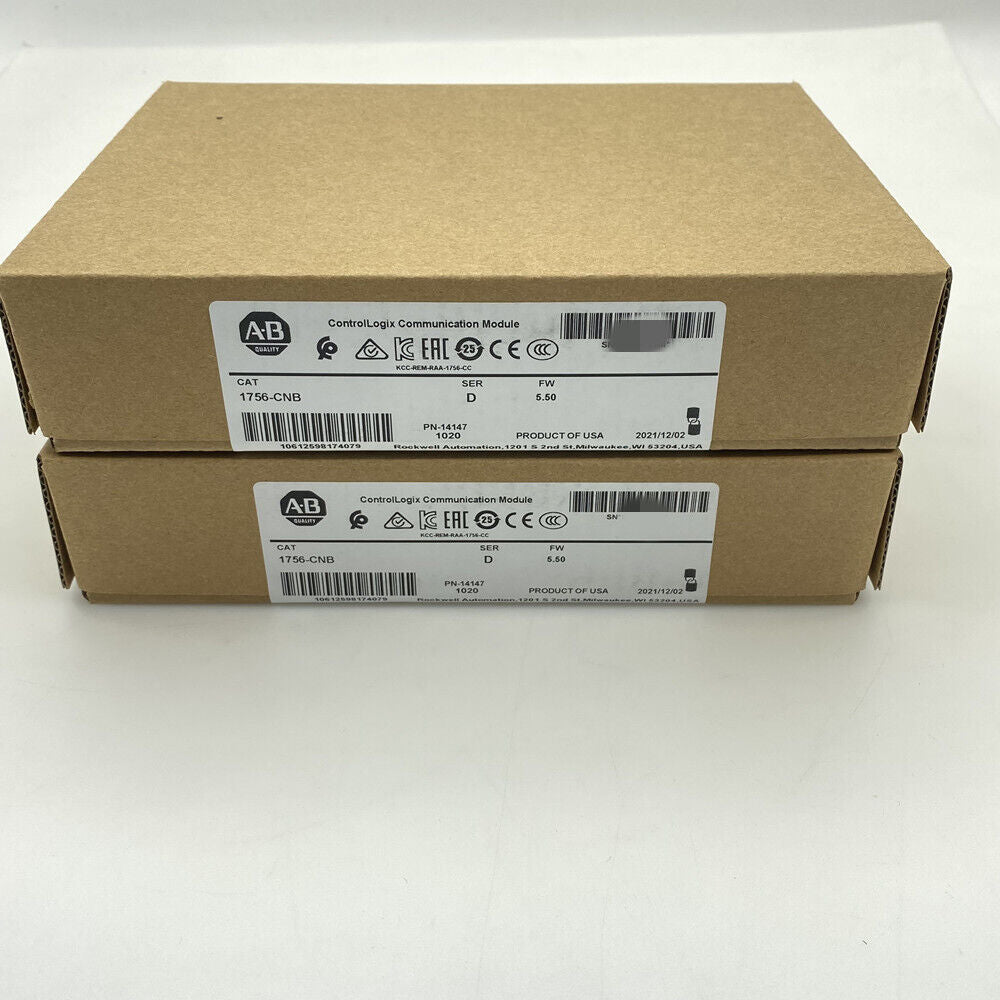 Allen-Bradley 1756-CNB SER D New AB 1756CNB - ALLEN-BRADLEY