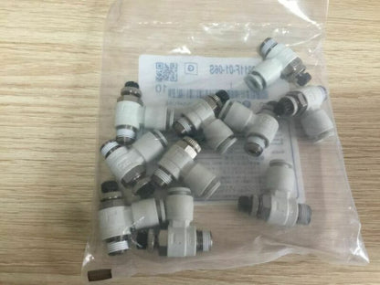 10PCS for SMC Speed regulating valve AS2211F-01-06S
