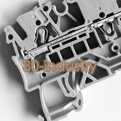 2002-1681 Spring Self-Locking 2-Wire Fuse Terminal Block - 100pcs - KOEED