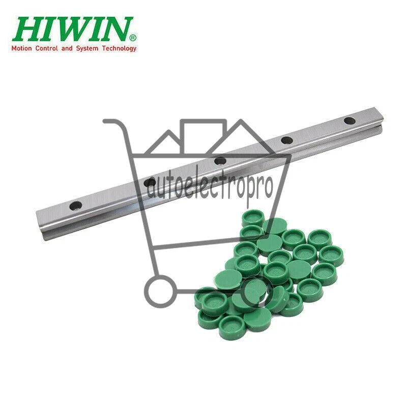 HIWIN 2pc HGR25 200-2000mm Linear Guide Rail + 4pc HGH25CA Slide Block ﻿﻿CNC