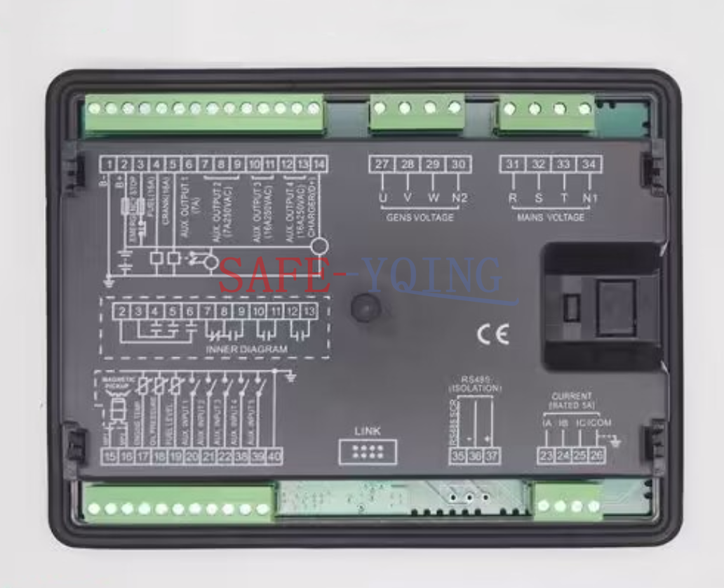 new ONE HOM6120U generator controller diesel control panel module replace HGM6120K - HOM