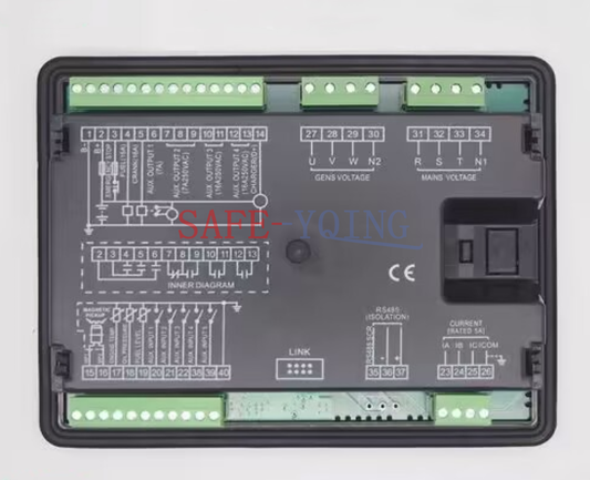 new ONE HOM6120U generator controller diesel control panel module replace HGM6120K - HOM