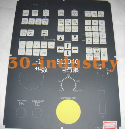 Membrane Keypad for Fanuc A86L-0001-0280 with Protective Film - FANUC