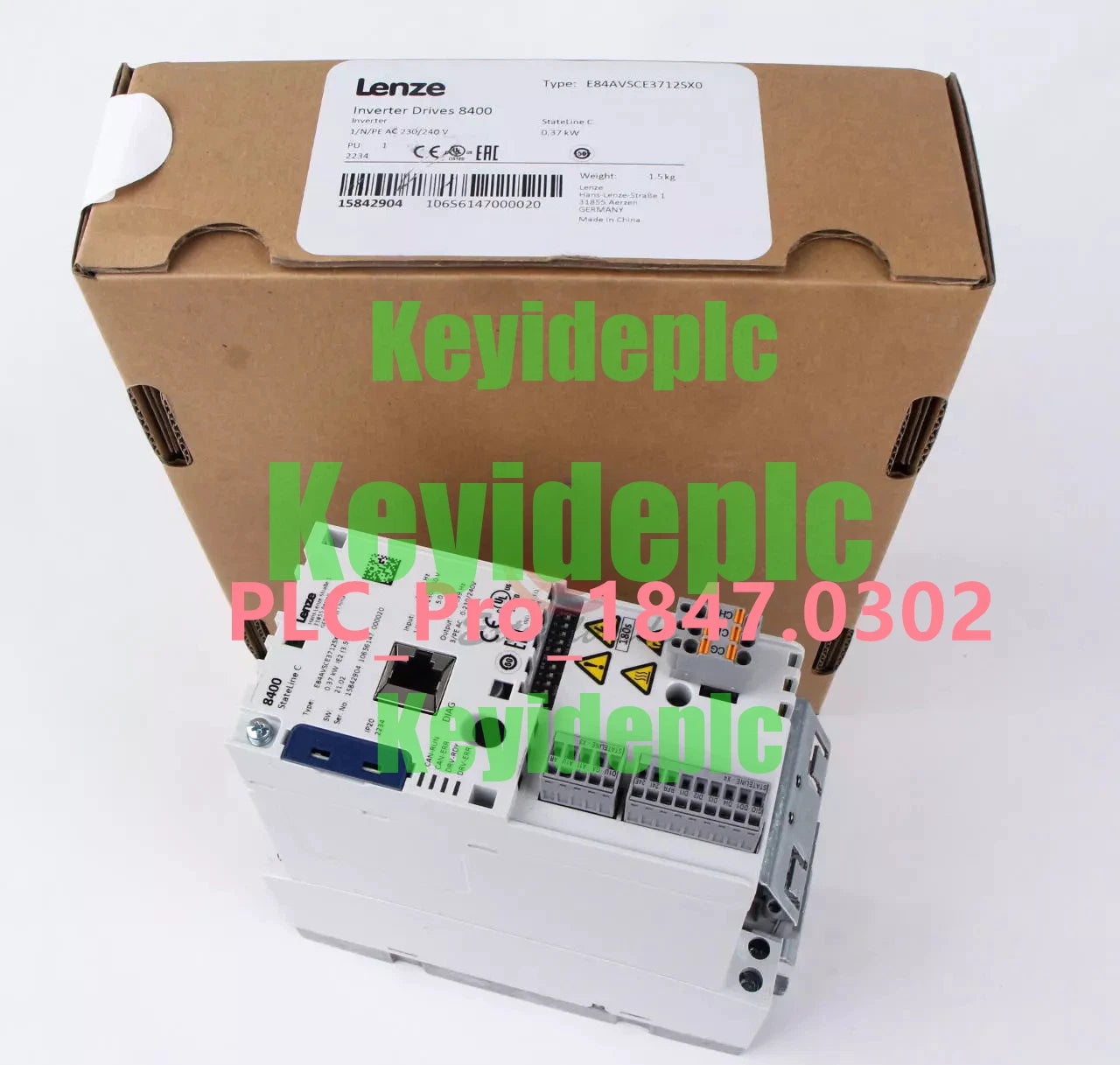 E84AVSCE3712SX0 1PCS LENZE E84AVSCE3712SX0 Frequency converter Fast delivery