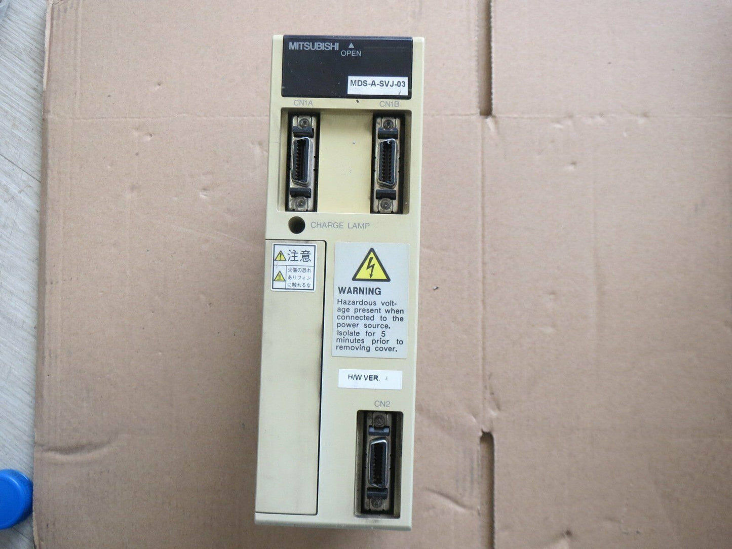 Mitsubishi ONE servo driver MDS-A-SVJ-03: Good test - MITSUBISHI