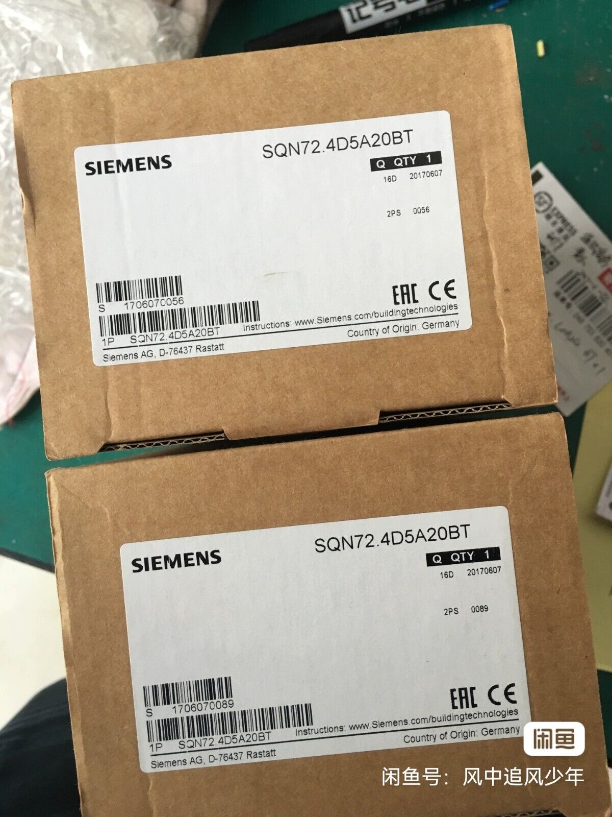 1 PC Servo Motor SQN72.4D5A20BT - KOEED