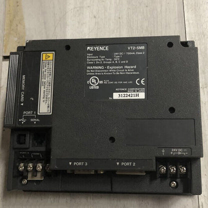 Keyence VT2-5MB Operator Panel - Industrial Control Panel - KEYENCE