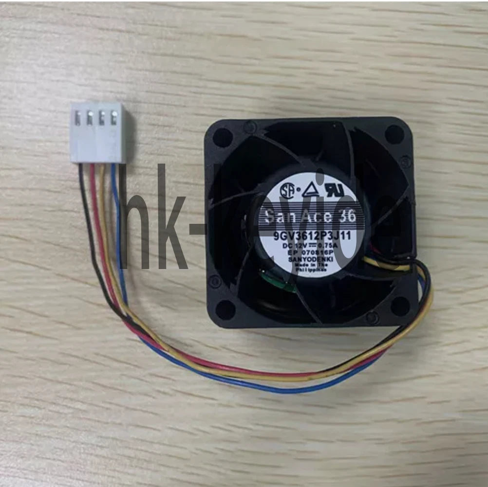 1PCS Sanyo 9GV3612P3J11 PWM Silent Cooling Fan DC12V 0.75A 36*36*28mm 4Pins
