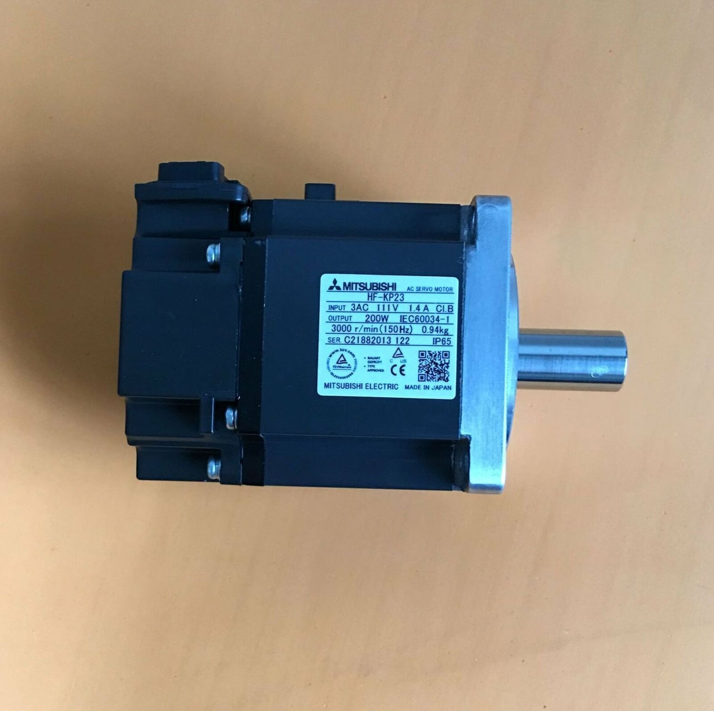 ONE Mitsubishi AC Servo Motor HF-KP23 Tested in Good Condition - MITSUBISHI