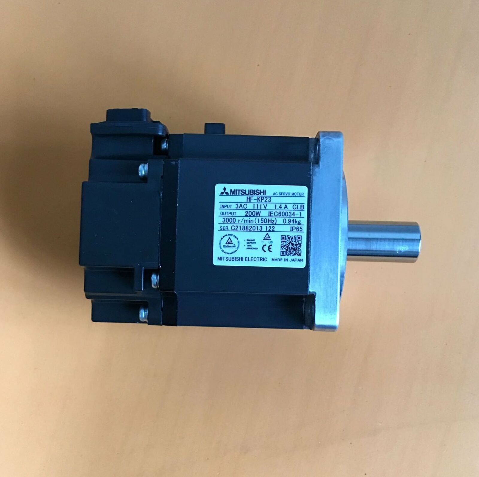 ONE Mitsubishi AC Servo Motor HF-KP23 Tested in Good Condition - MITSUBISHI