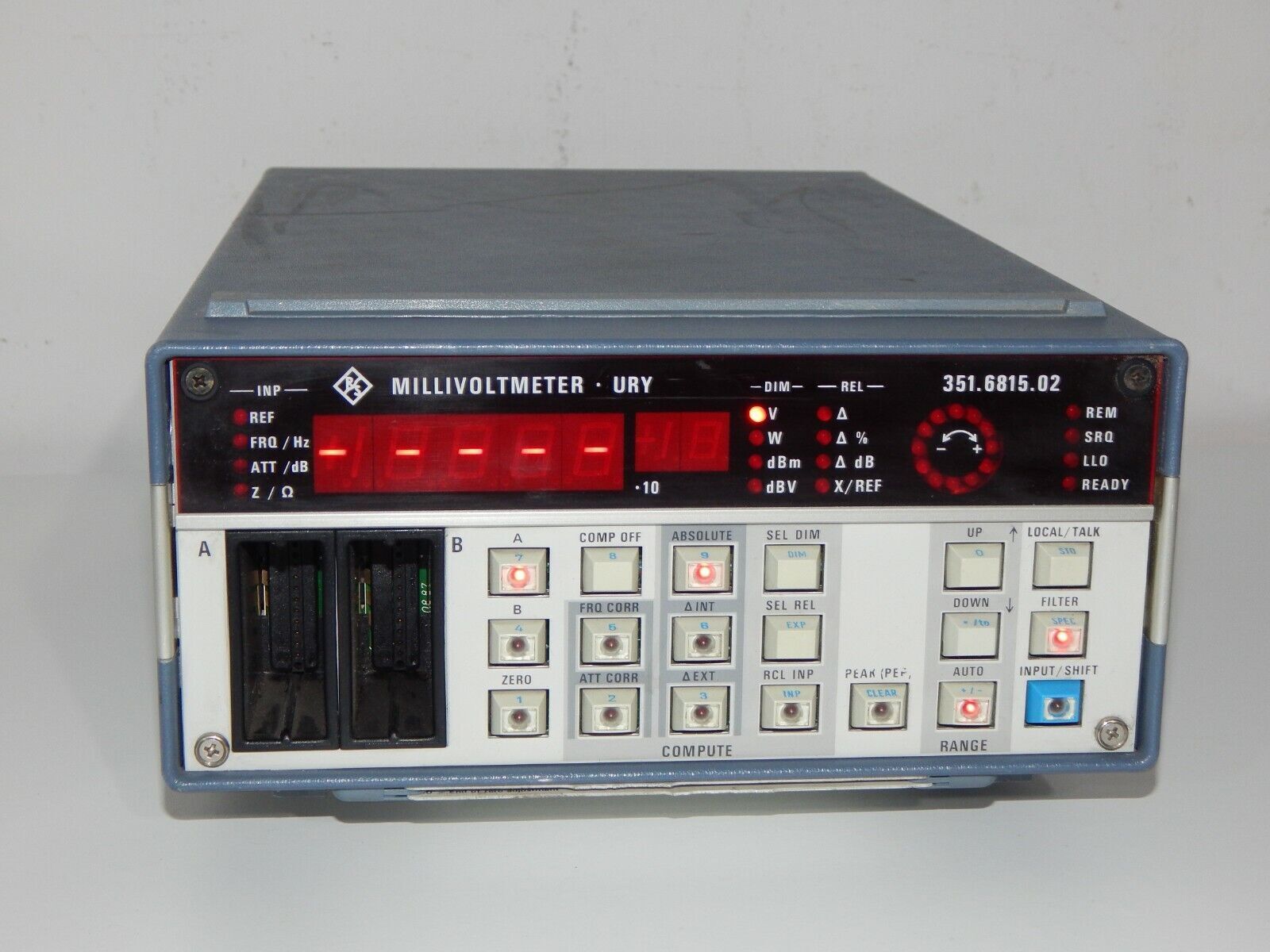 Rohde & Schwarz URY-B2 Millivoltmeter - ROHDE & SCHWARZ