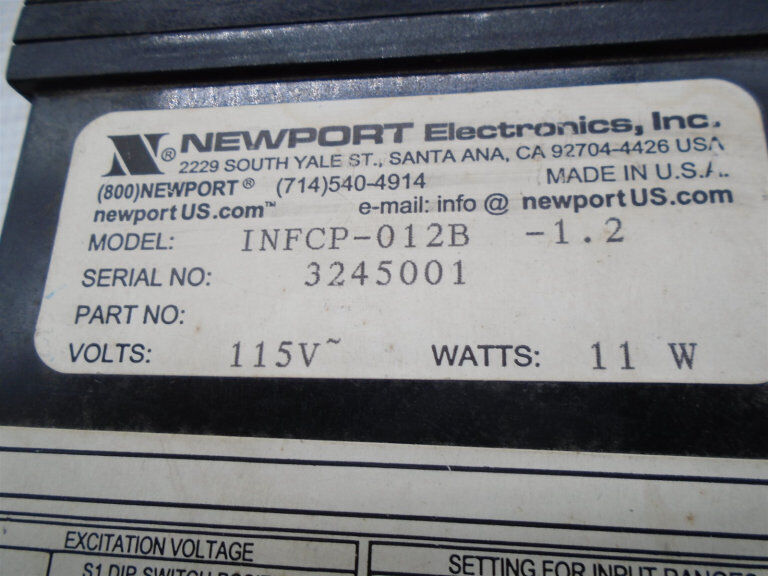 Omega Engineering InfcP-012B Panel Meter with Model Number INFCP-012B - OMEGA ENGINEERING