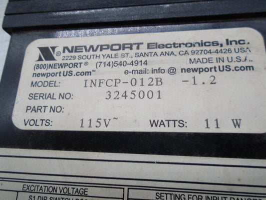 Omega Engineering InfcP-012B Panel Meter with Model Number INFCP-012B - OMEGA ENGINEERING
