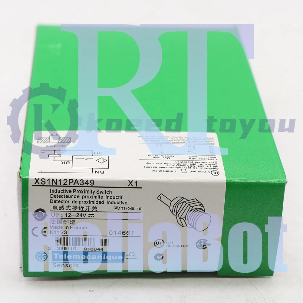 1Pcs XS1N12PA349 Telemecanique Inductive Proximity Sensor PNP Barrel