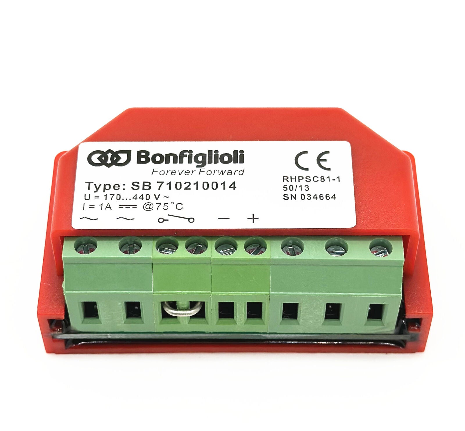 new Bonfiglioli TYPE SB 710210014 U=170-440V 1A Overexcitation rectifier - BONFIGLIOLI