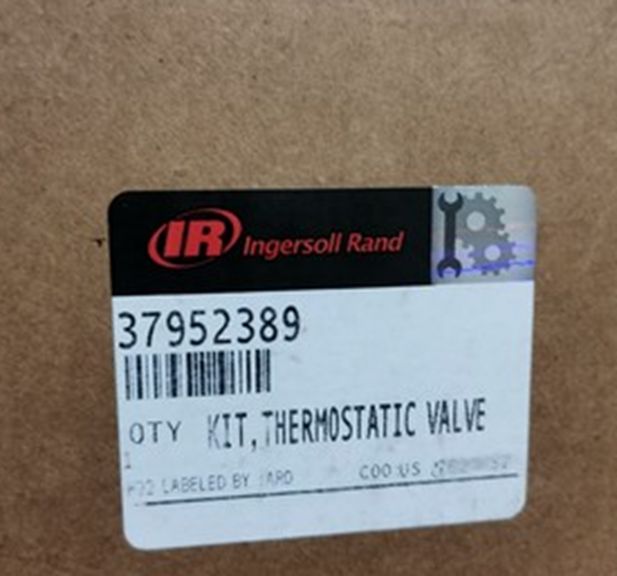 INGERSOLL RAND Thermostatic Valve Kit 37952389 - INGERSOLL RAND