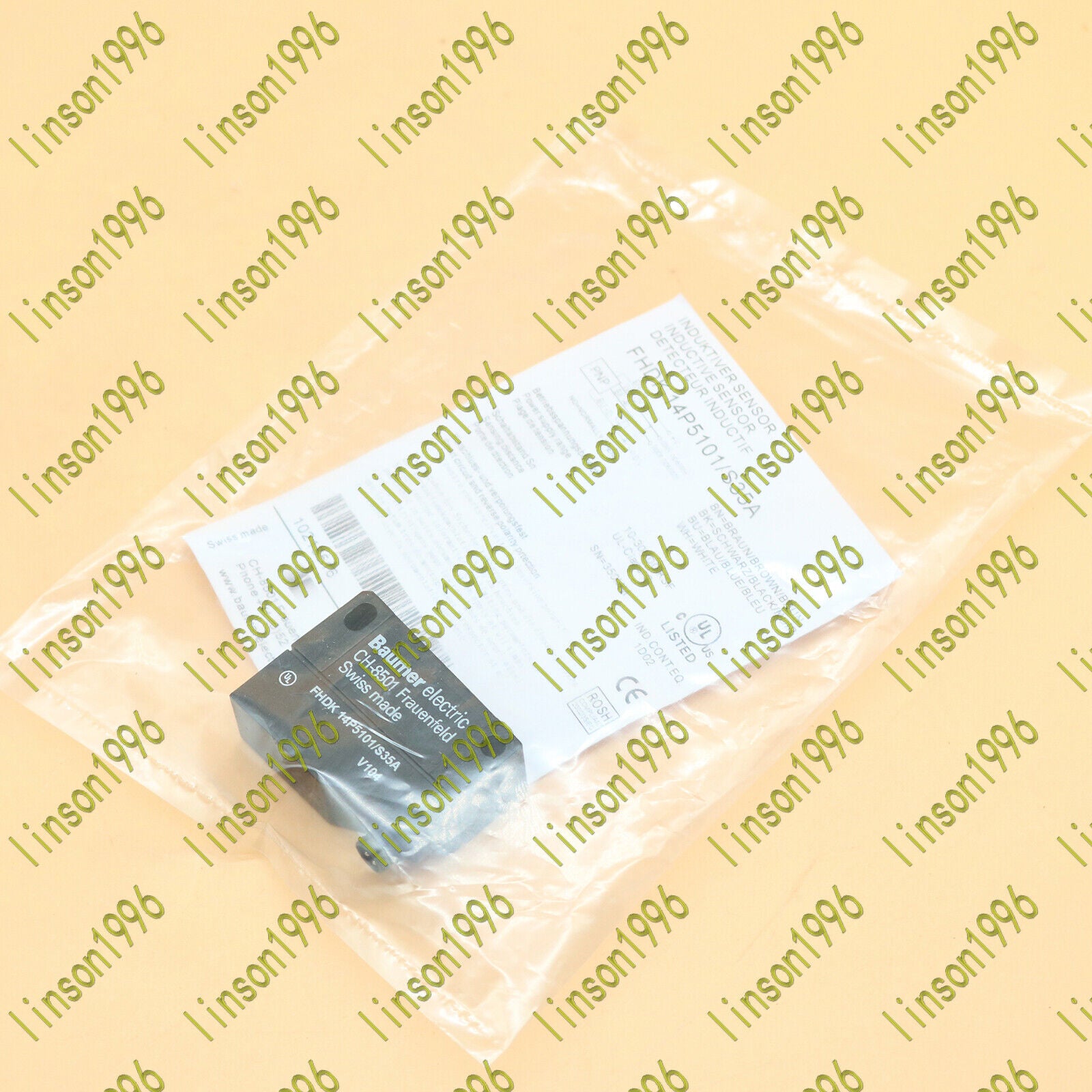 Baumer FHDK 14P5101/S35A Photoelectric Sensor - BAUMER