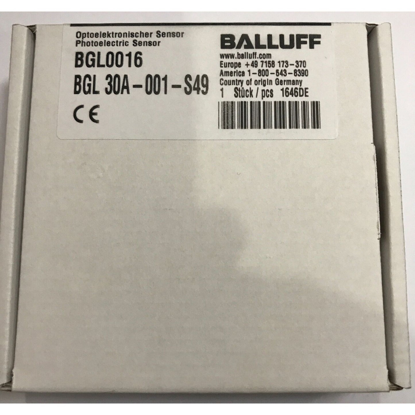 1PC BALLUFF BGL 30A-001-S49 - BALLUFF