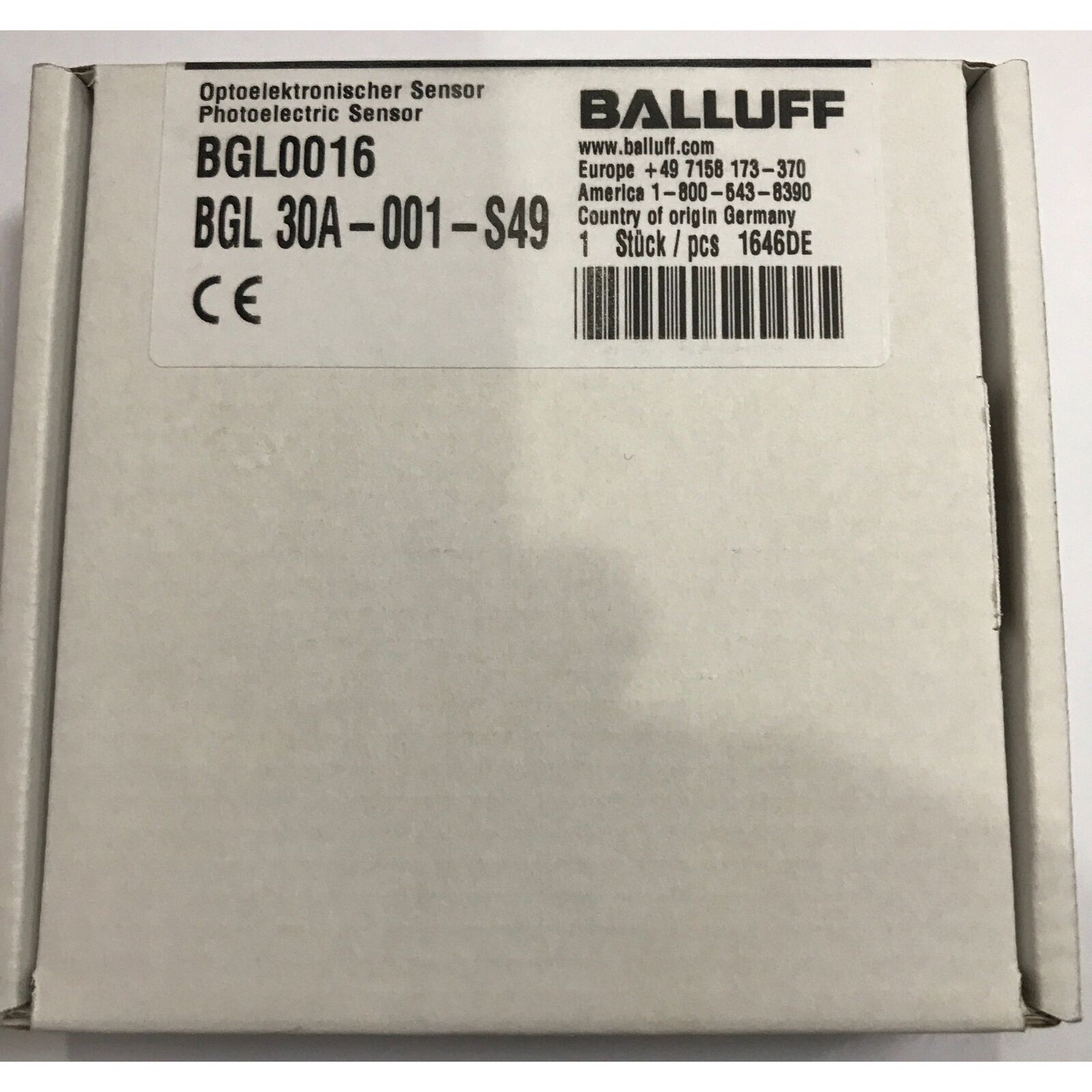 1PC BALLUFF BGL 30A-001-S49 - BALLUFF