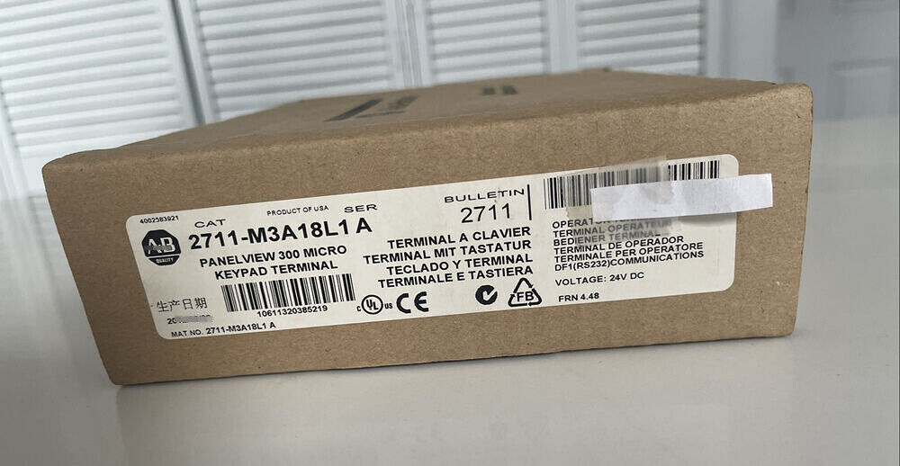 Surplus PanelView 300 RS-232 (DF1) 24V DC 2711M3A18L1 New 1pcs - SURPLUS