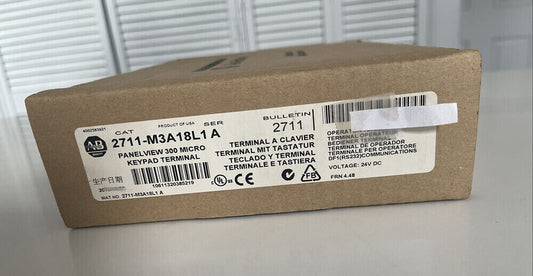 Surplus PanelView 300 RS-232 (DF1) 24V DC 2711M3A18L1 New 1pcs - SURPLUS