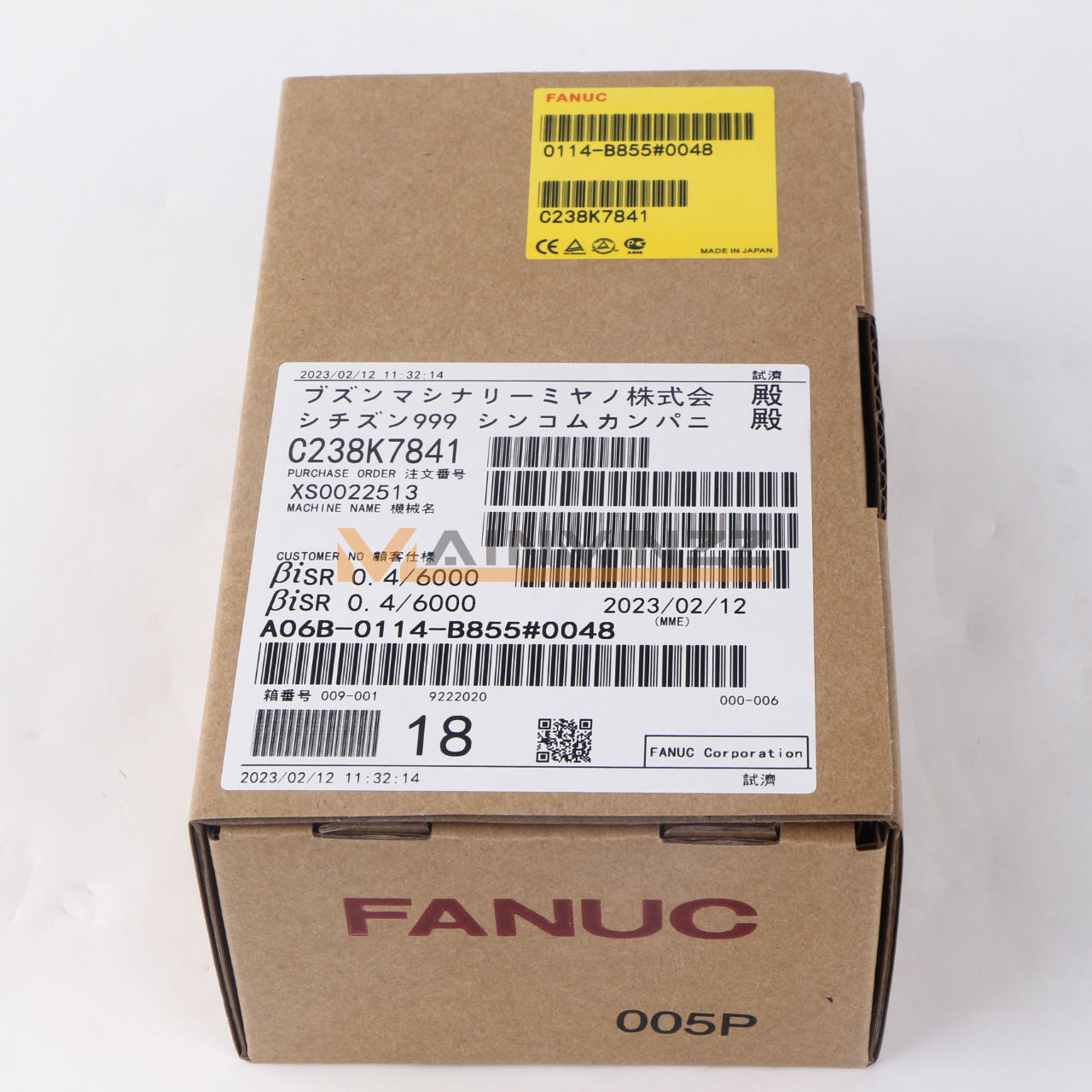 new ONE  FANUC Servo Motor A06B-0114-B855#0048