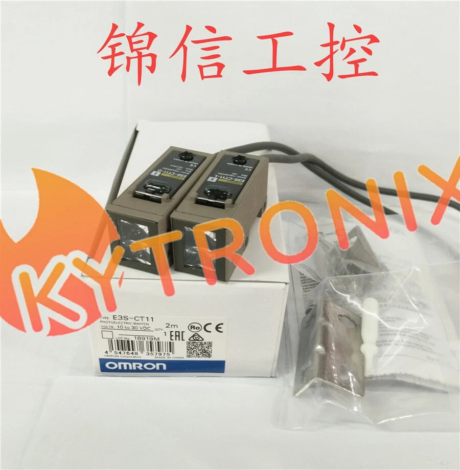 1Pcs Omron E3S-CT11 through-beam photoelectric switch