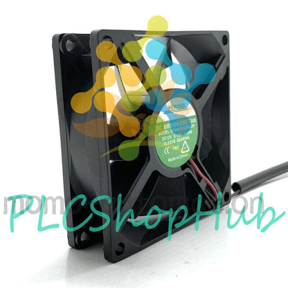 1P DF0802512SEL2R 8CM 80*80*25mm 8025 0.13A 1.56W 12V 2-wire Inverter fan