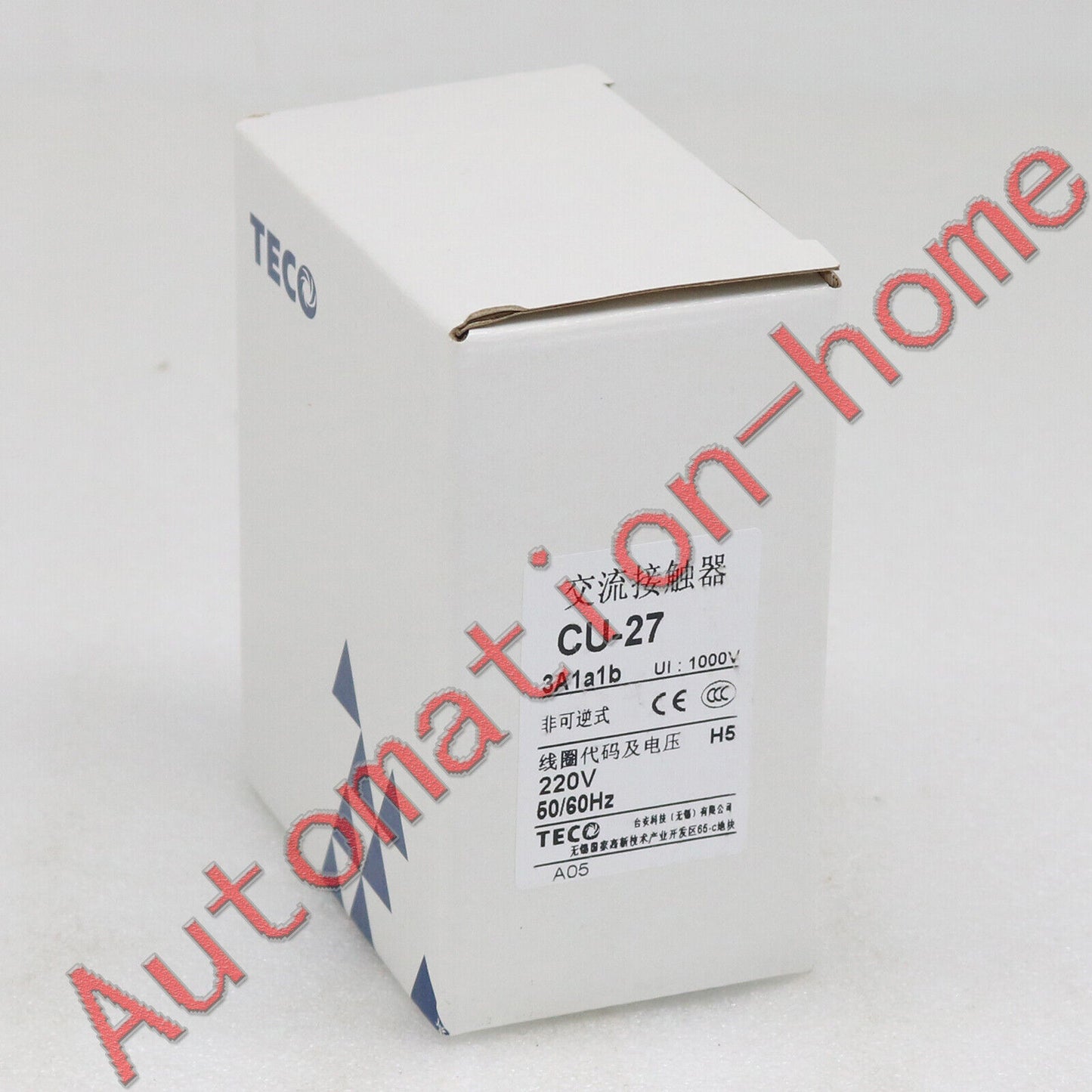 New 1PC TECO CU-27 220V Contactor - TECO