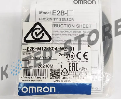1PCS Omron Proximity sensor E2B-M12KS04-WZ-B1