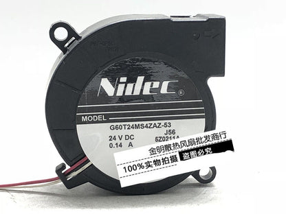 NIDEC G60T24MS4ZAZ53 24VDC 0.14A projector turbo cooling fan