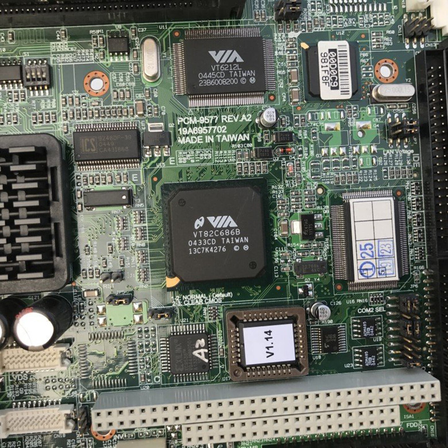 used 1PC Advantech PCM-9577 Rev.A2 9577F motherboard Fast