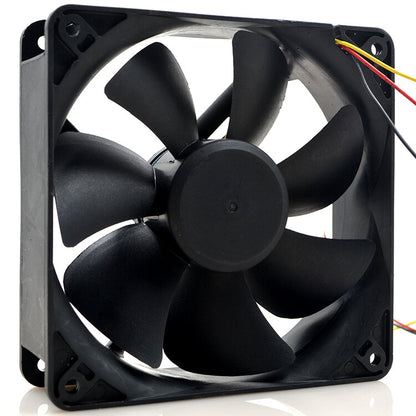 1pcs SUNON EEC0384B2-0000-G99 12CM 12038 48V 5.8W 3-wire fan