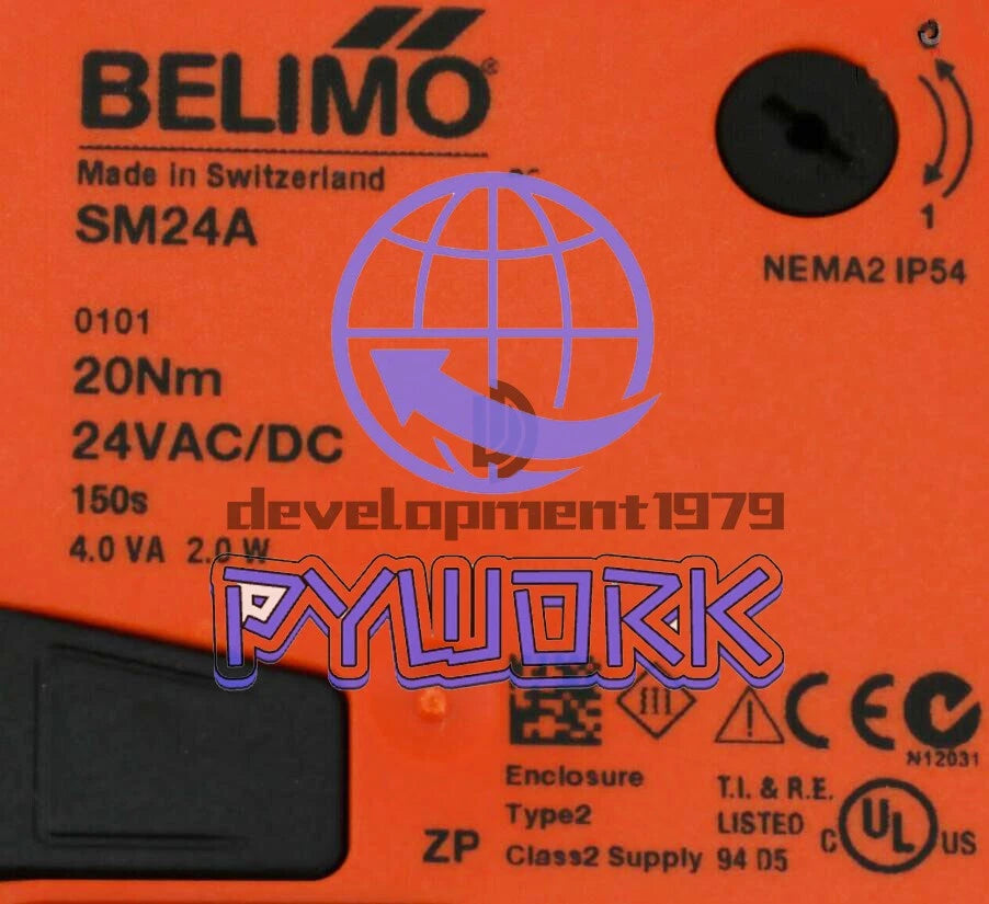 1Pcs BELIMO SM24A Electric air valve actuator 24V