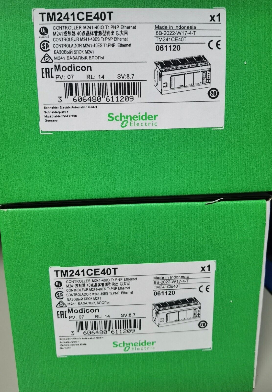 1pcs Schneider TM241CE40T - SCHNEIDER