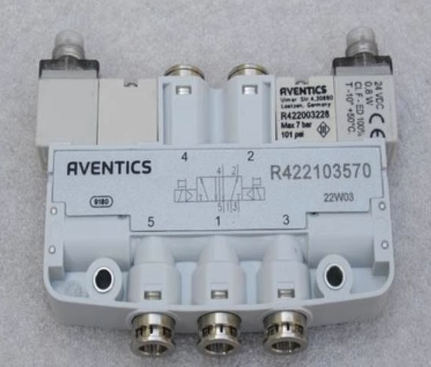 new AVENTICS R422103570 Solenoid Valve - AVENTICS