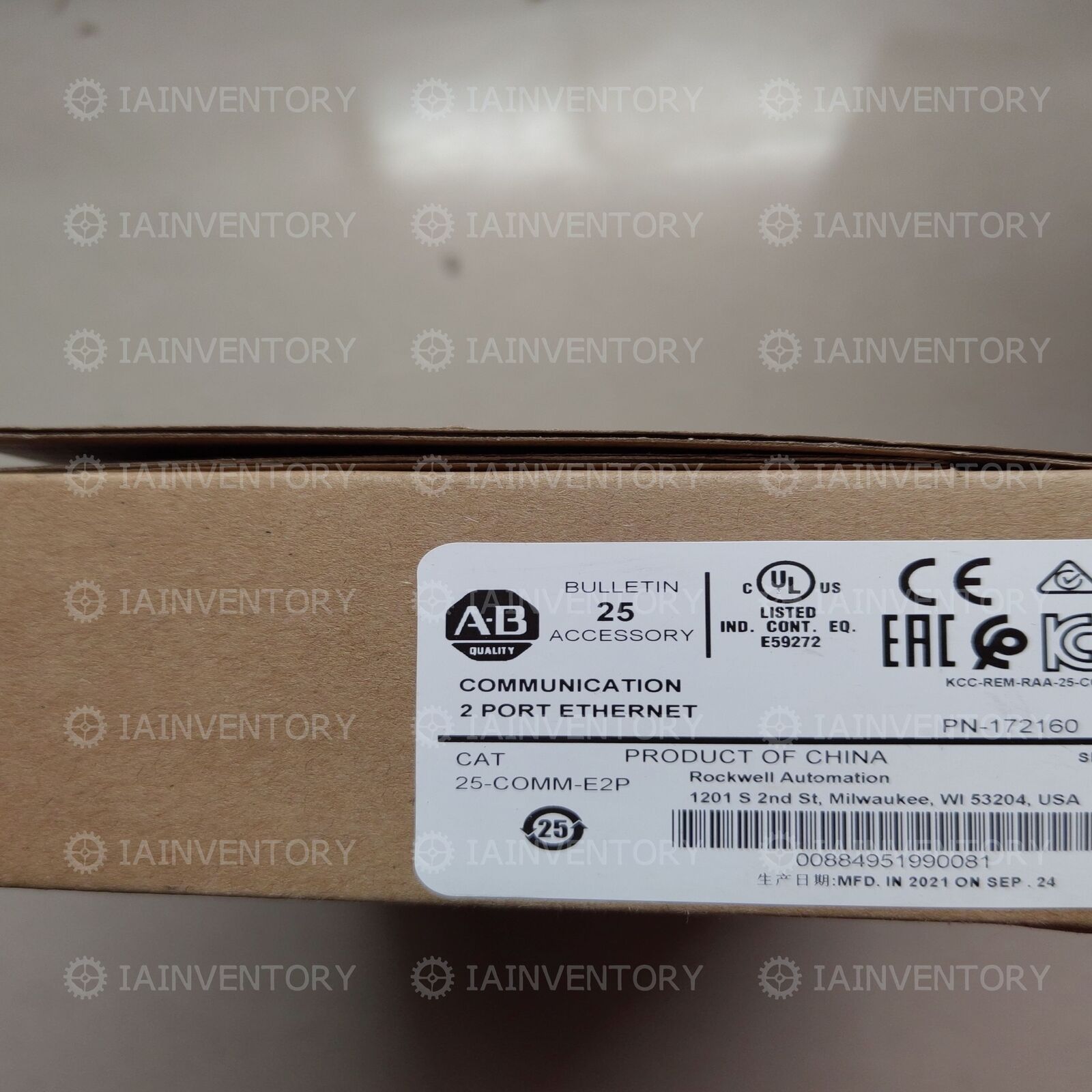 Allen Bradley 25-COMM-E2P Bullet Point EtherNet - ALLEN BRADLEY