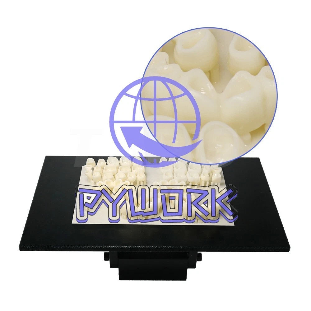 LCD DLP Dental 3D Printer Temporary Teeth Resin Crown Bridge 3D Resin 1kg