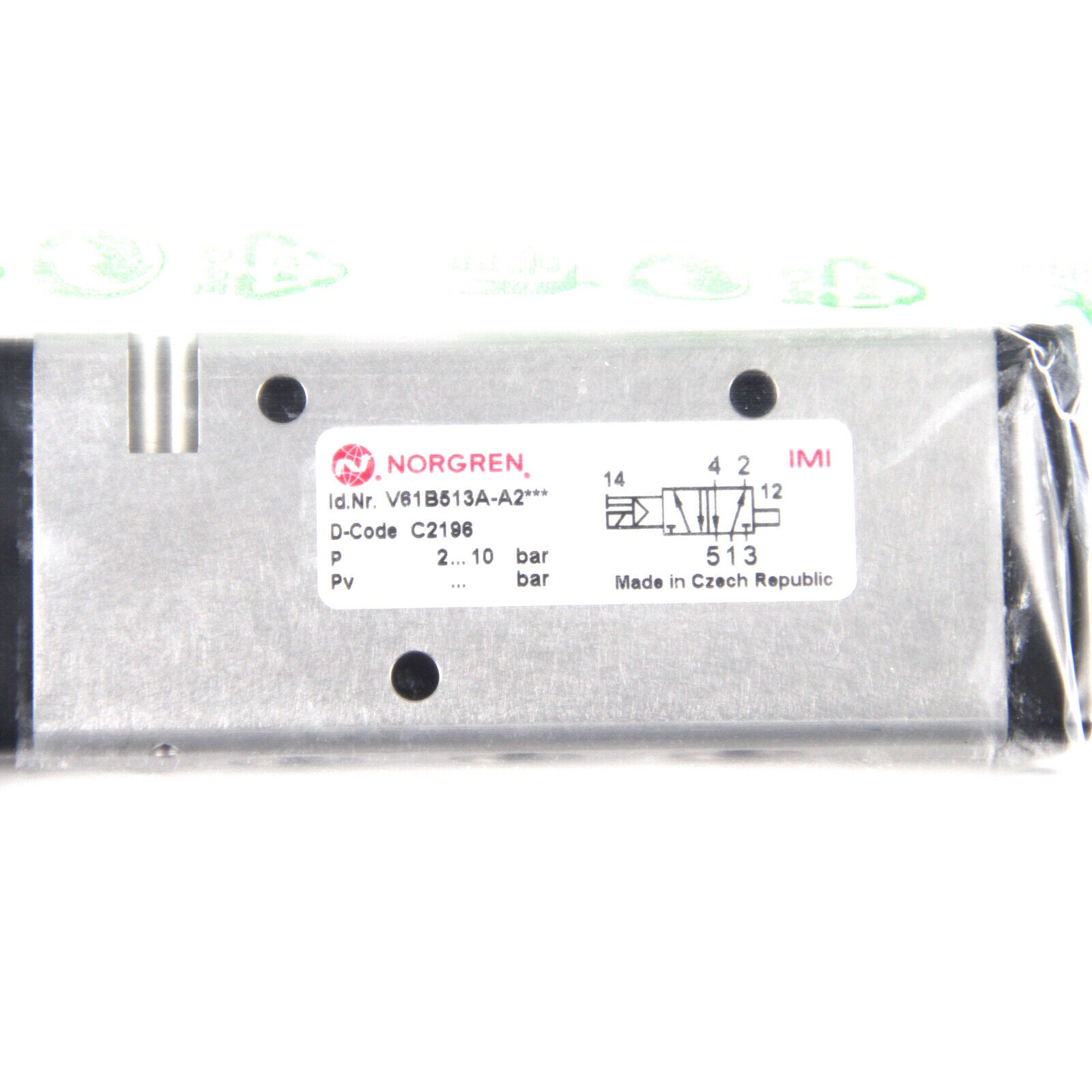 NORGREN V61B513A-A2 Solenoid Valve In Box - NORGREN