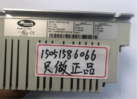MINARIK Used 1Pc ACM110S-0.25 90% VP - MINARIK