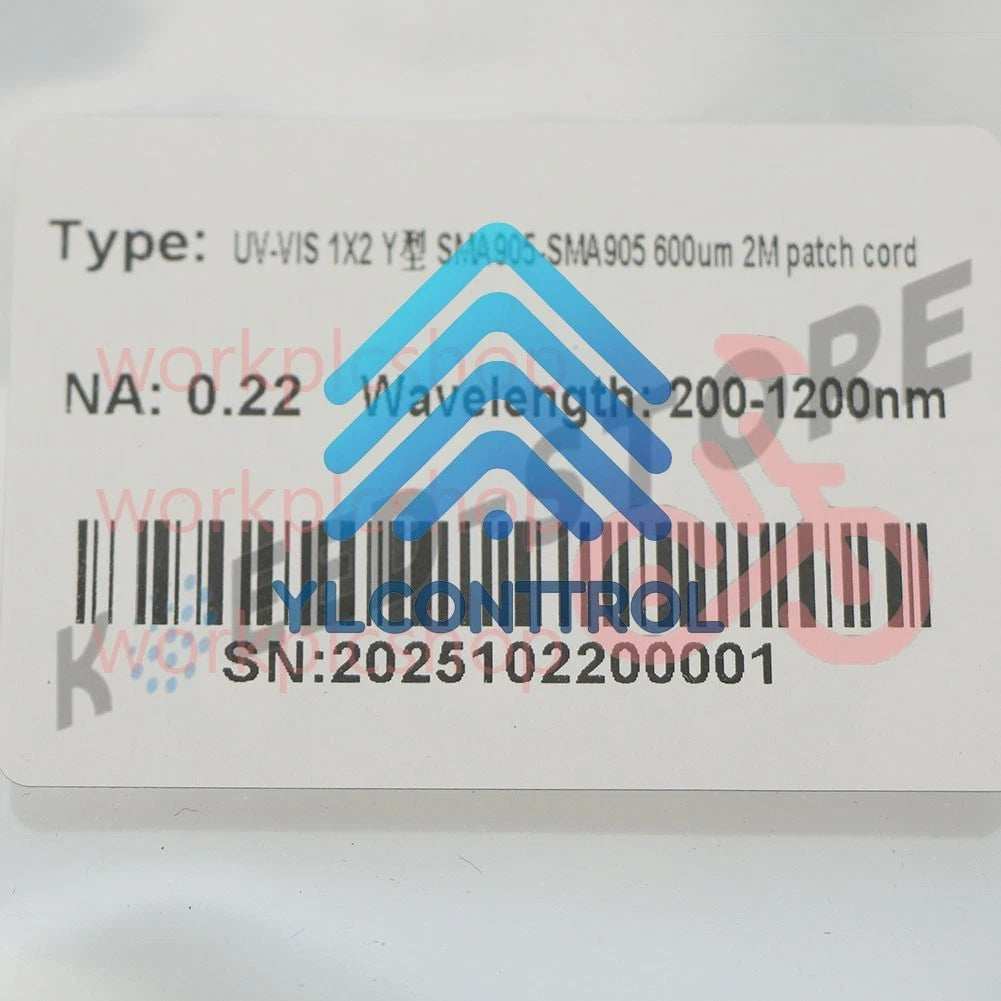 1PC SMA905 1X2 600um Y UV-VIS type 1M fiber bundle bifurcated fiber jumper #US
