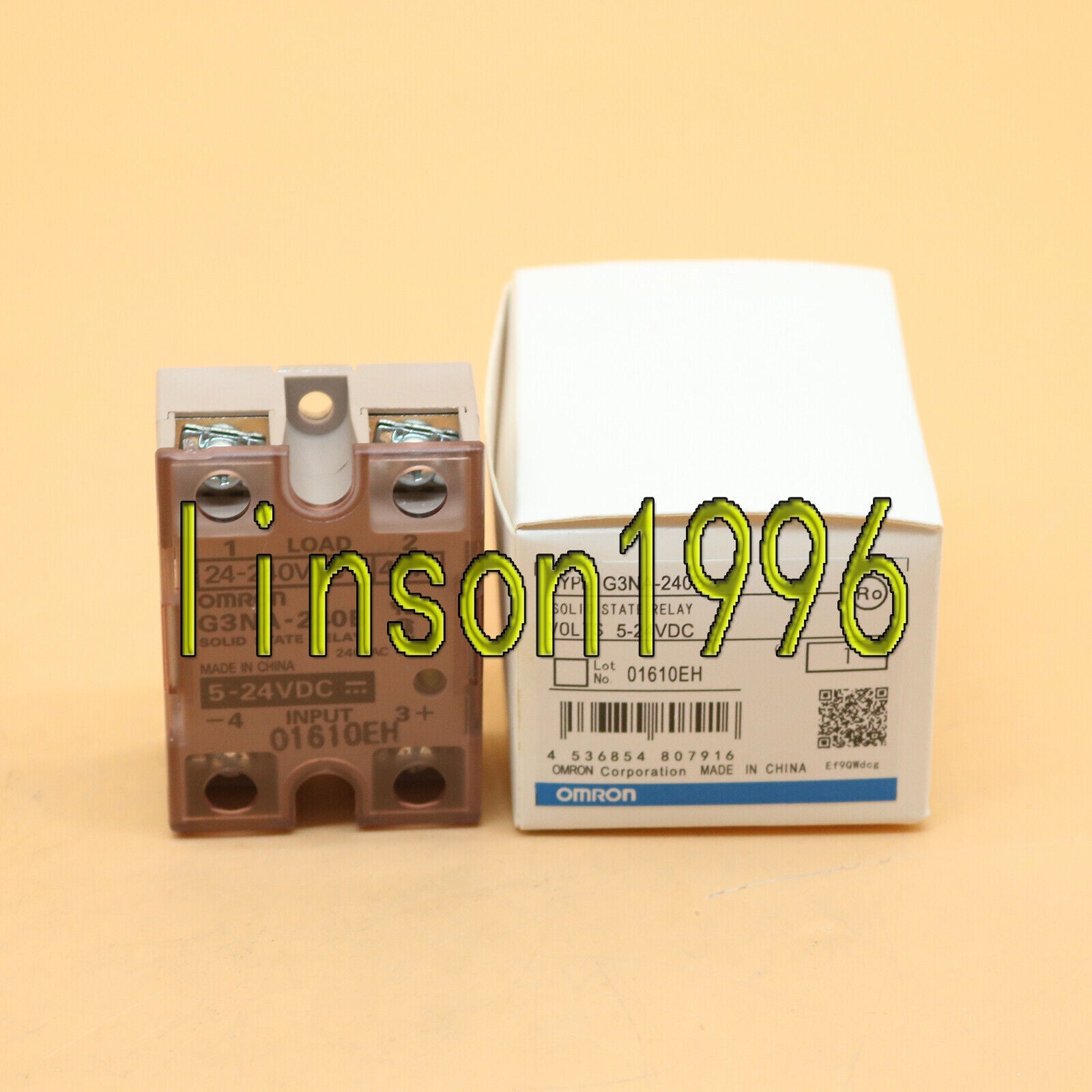 Omron G3NA-240B Solid-state Relay DC5-24V 40A - OMRON