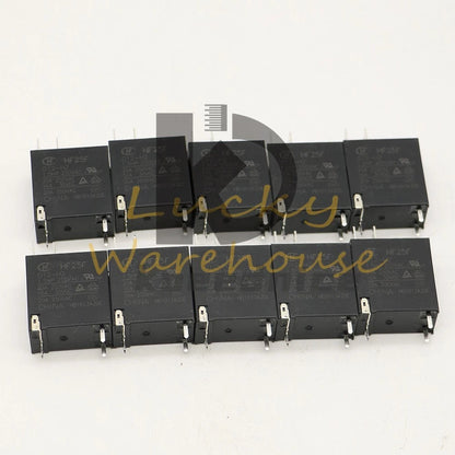 HF25F-024-H JQC-25F-024-H HongFa Power Relay 24VDC 20A 250VAC 3 Pins x 10PCS