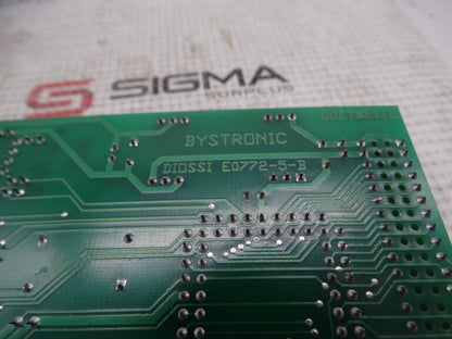 BYSTRONIC E0772-5-B Circuit Board - BYSTRONIC