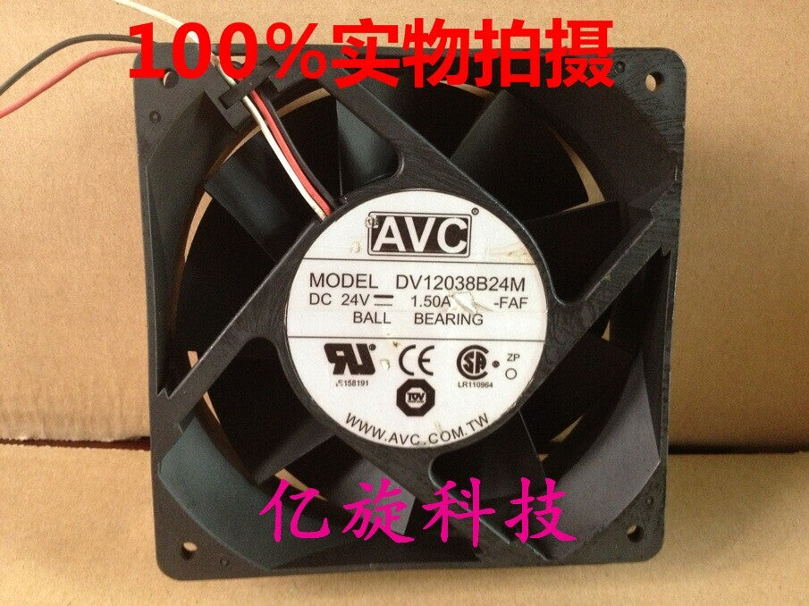 AVC DV12038B24M 12CM 12038 24V 1.50A large volume cooling fan