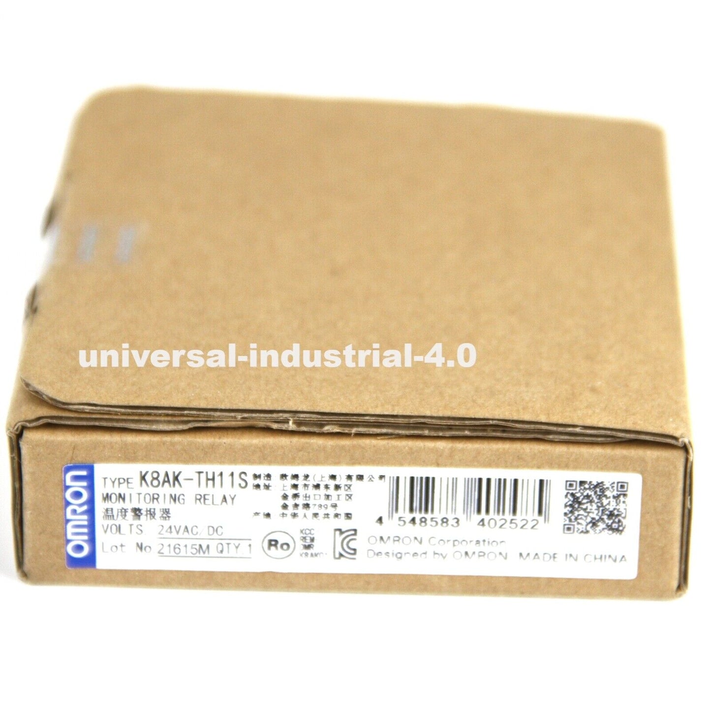 OMRON Temperature Sensor K8AK-TH11S 24V Alarm System AC/DC Compatible - OMRON