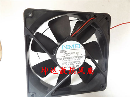 1pcs NMB 4710NL-05W-B20 12025 24V 0.12A cooling fan