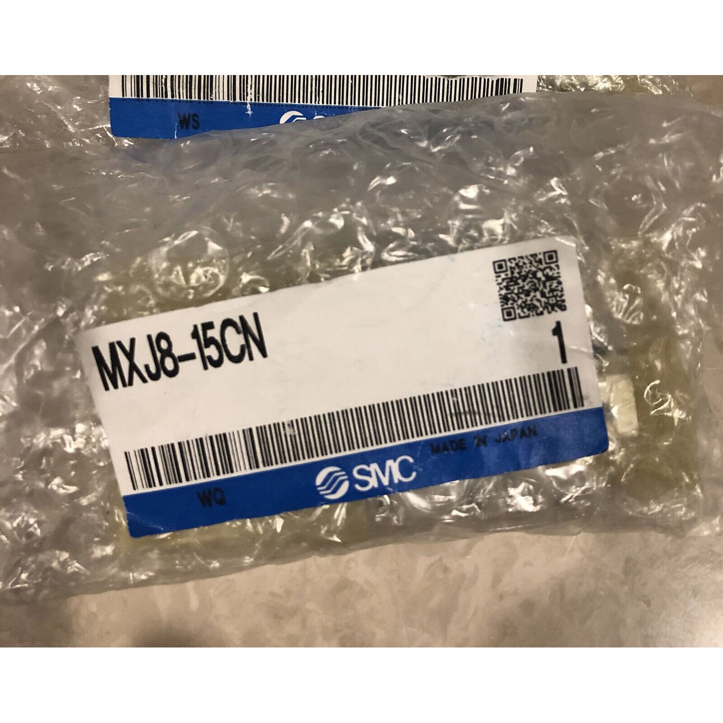 New SMC pneumatic slide MXJ8-15CN ONE YEAR - SMC